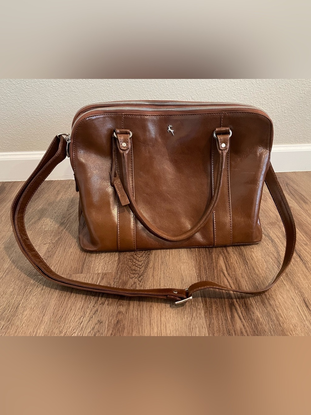 Ashwood Leather Satchel Tote Bag